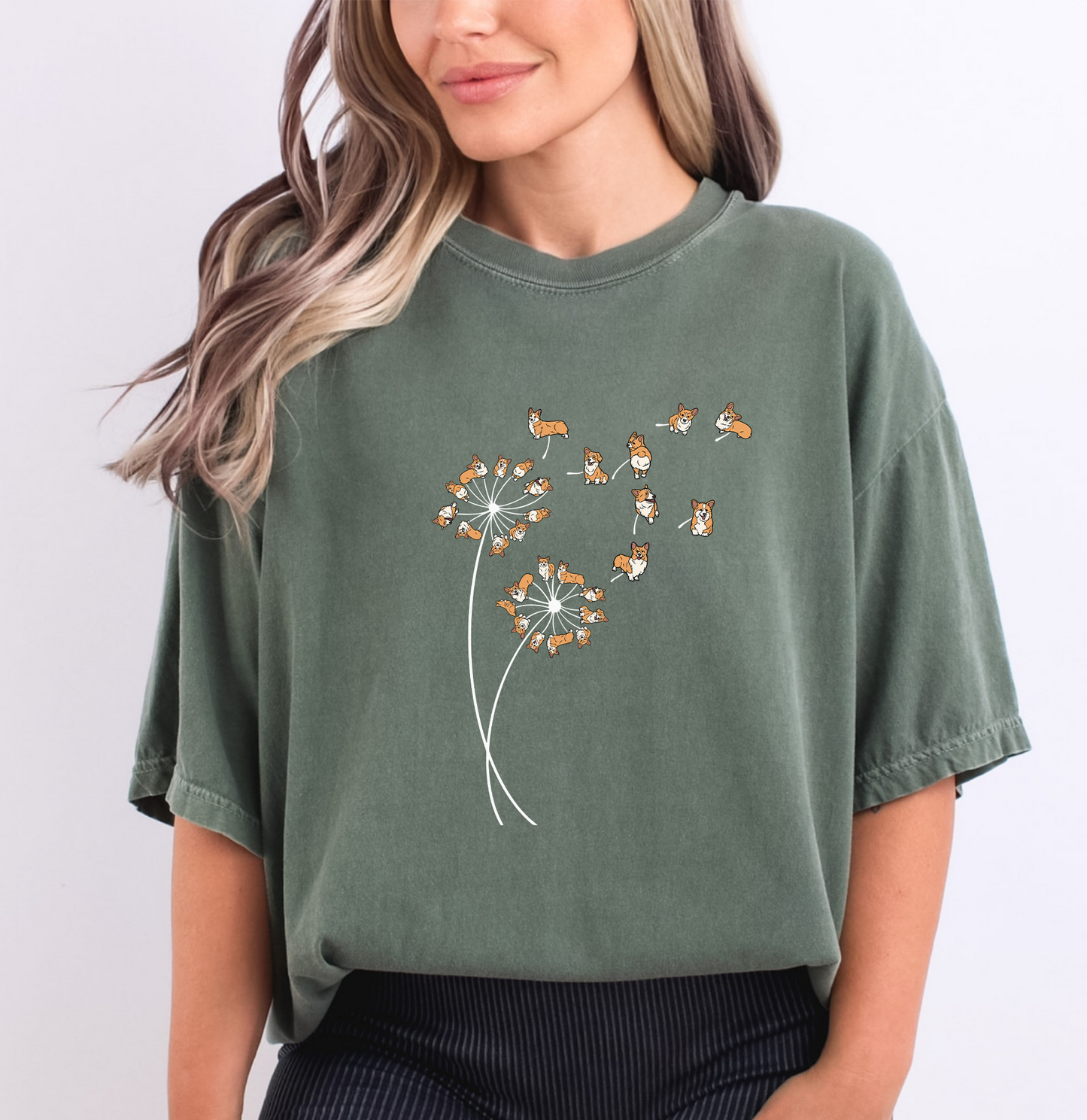 Dandelion Corgi Shirt