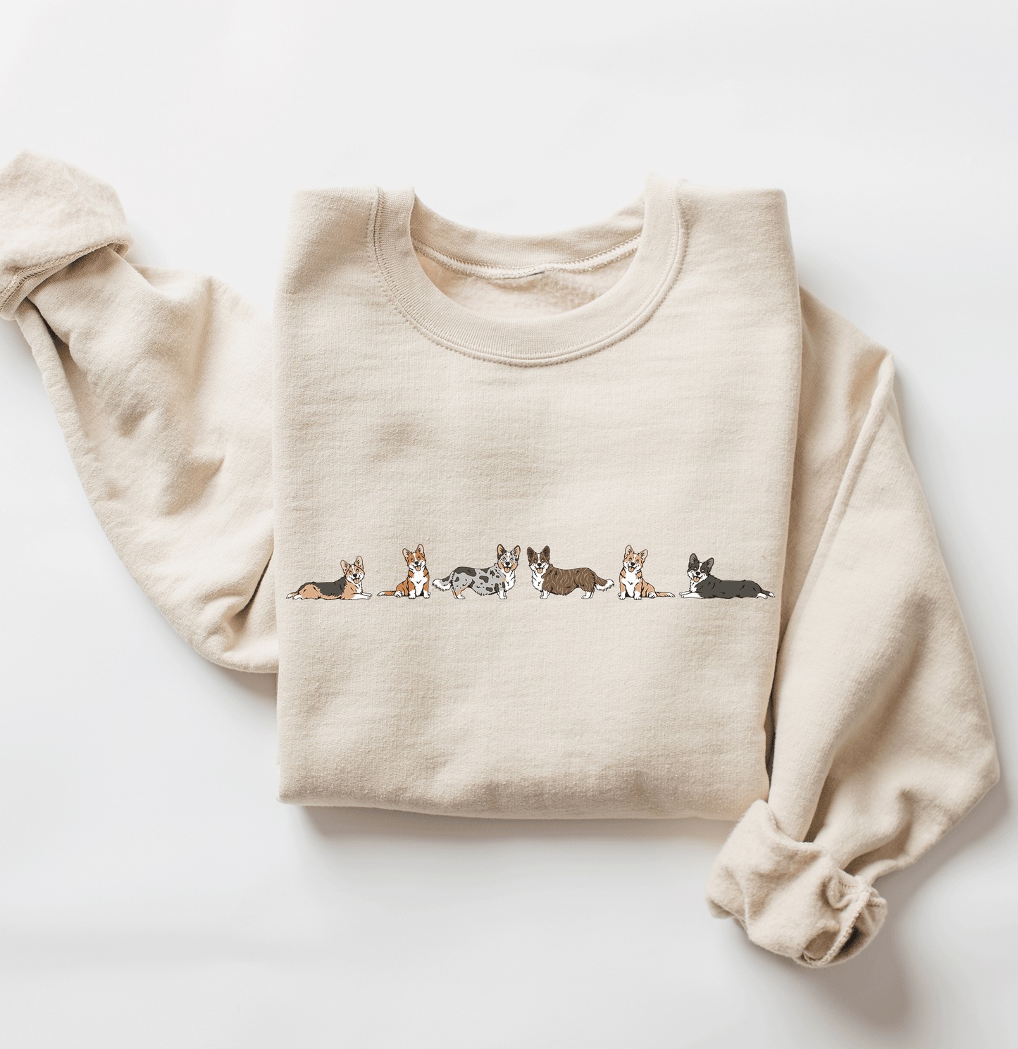 Cardigan Welsh Corgi Group Crewneck