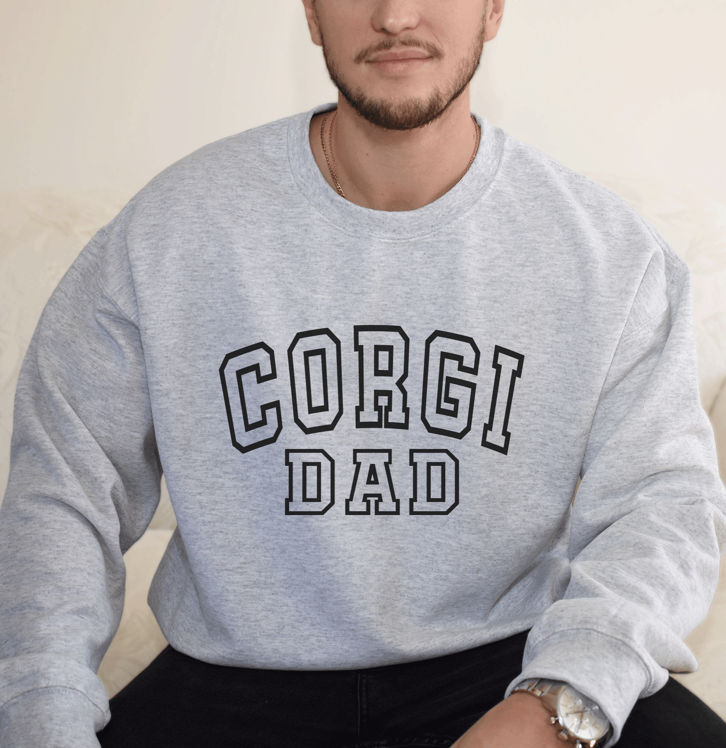 Corgi Dad Sweatshirt