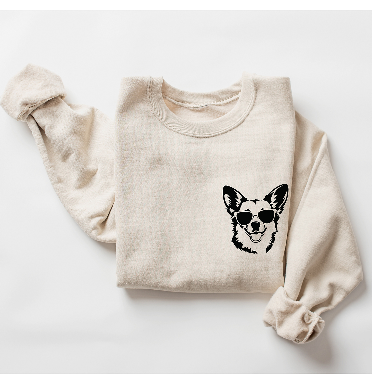 Corgi Face Sweatshirt