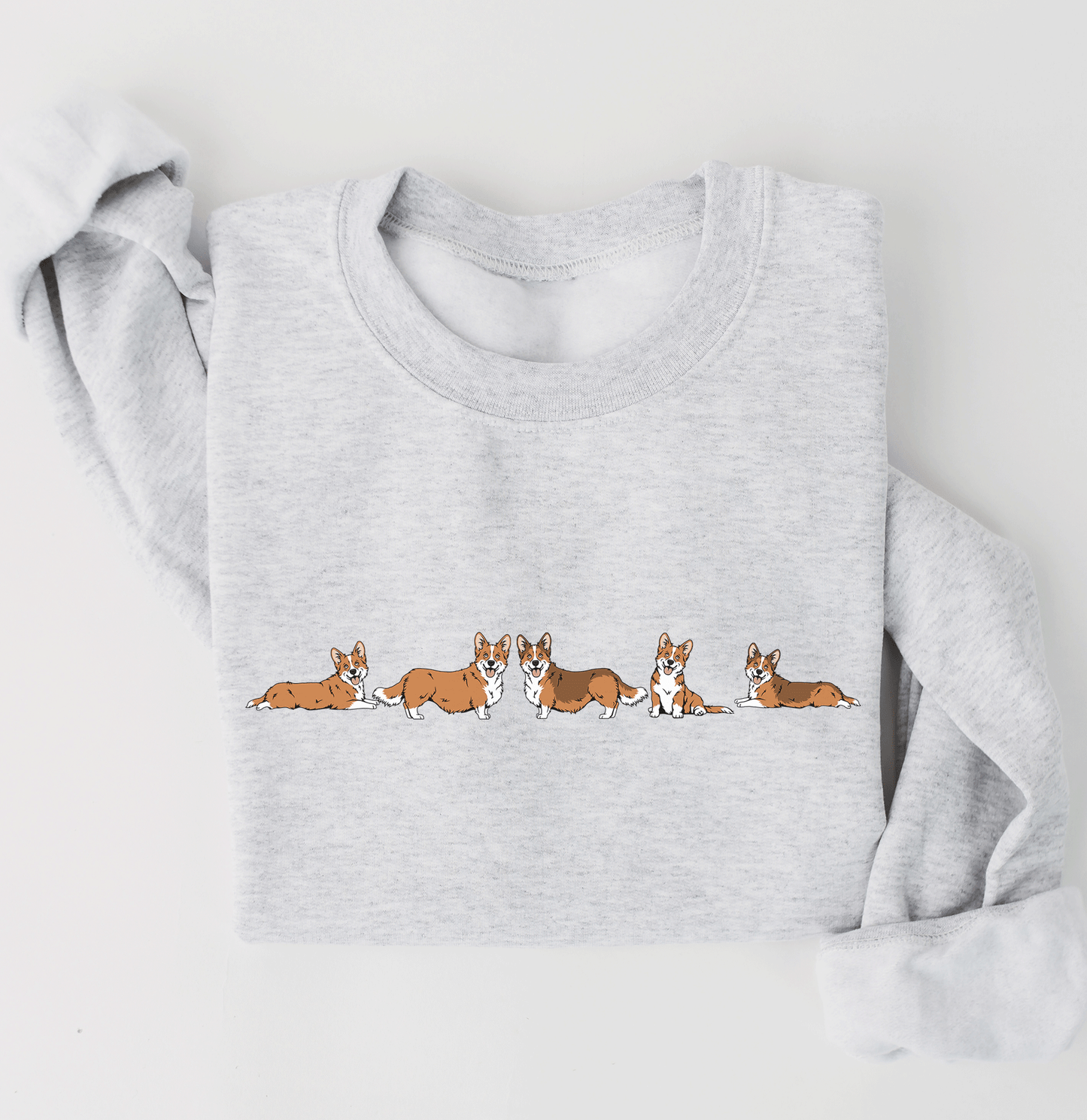Cardigan Welsh Red Corgi Group Crewneck