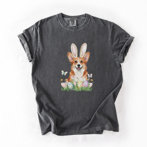 Easter  Corgi Bunny  Shirt