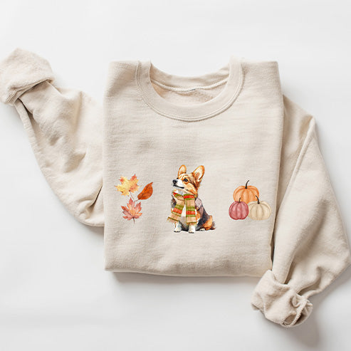 Corgi Fall Sweatshirt