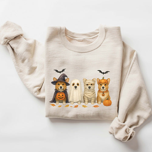 Halloween Corgi Squad